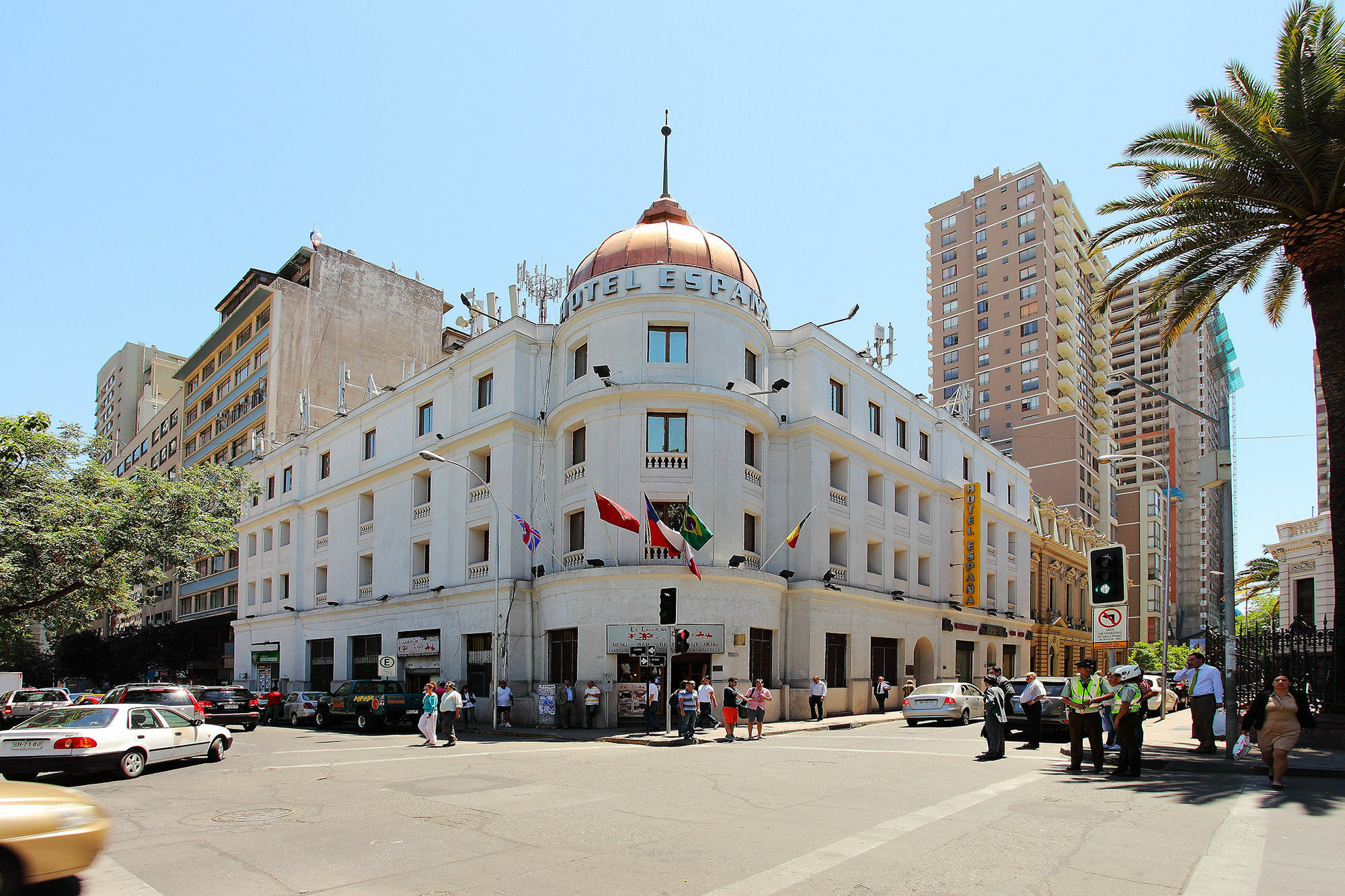 Hotel Espana ซานติอาโก ภายนอก รูปภาพ